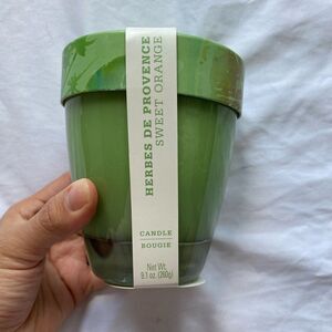NWT William Sonoma Herbes De Provence, Sweet Orange Candle